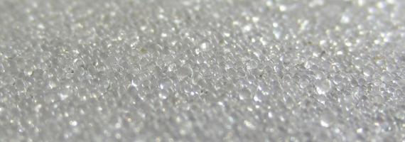 Microsfere di vetro tedesche in sacchi per sabbiatura